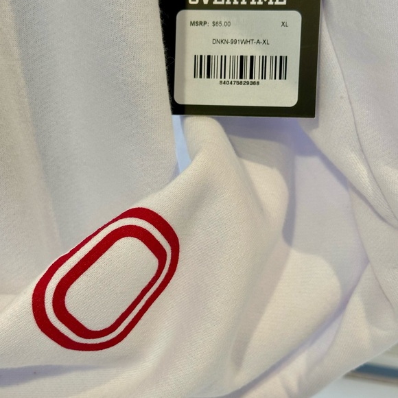 Dunkin Donuts x Overtime Box Out Graphic Hoodie Men’s size XL NWT - Picture 3 of 6